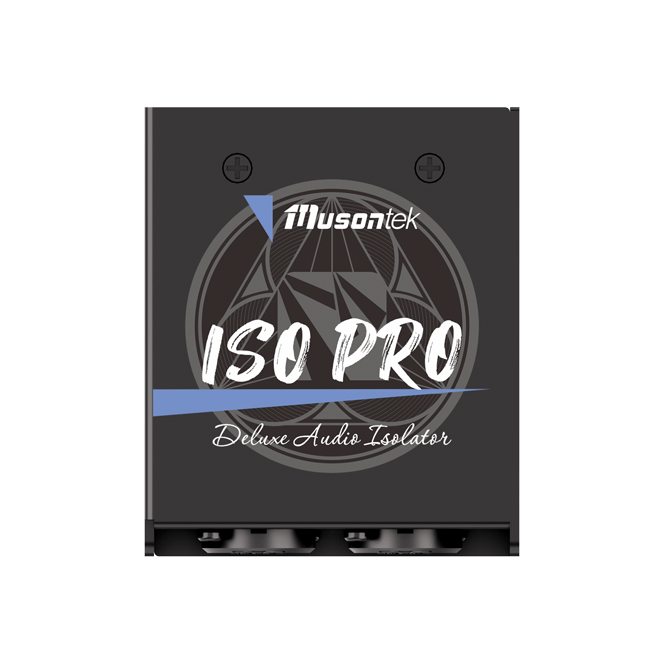 双通道音频隔离器 – ISOPRO