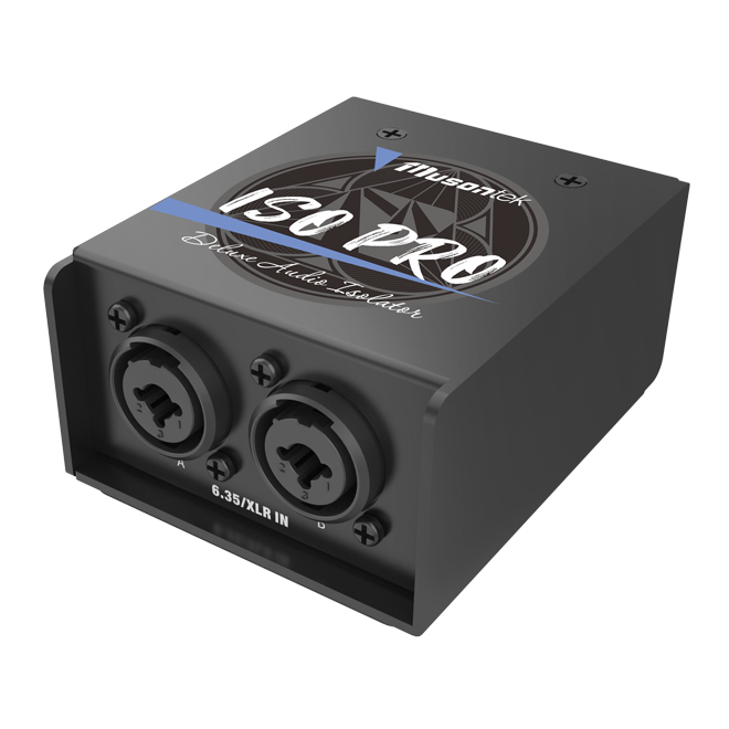 双通道音频隔离器 – ISOPRO